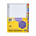 Marbig indices & dividers 1-31 tab reinforced a4 colour-Officecentre