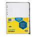 Marbig indices & dividers 5 tab manilla a4 white bulk-Officecentre