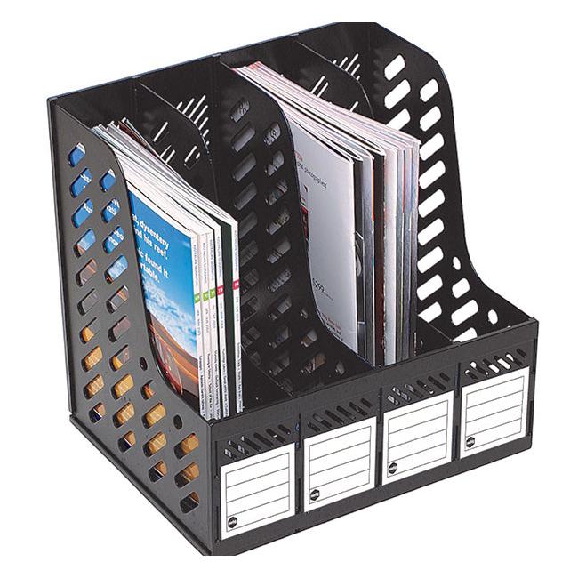 Marbig magazine racks 4 section 4 section-Officecentre