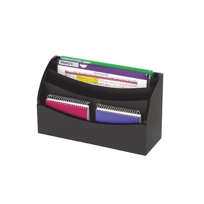 Marbig organiser desktop 4 tier black-Officecentre