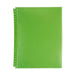 Marbig refillable display book 20 pocket lime-Officecentre