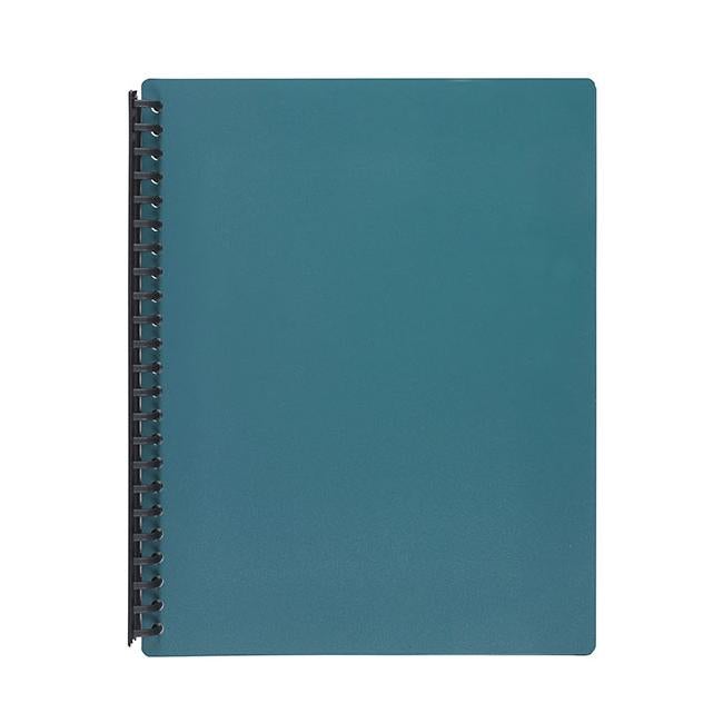 Marbig refillable display book 40 pocket green-Officecentre