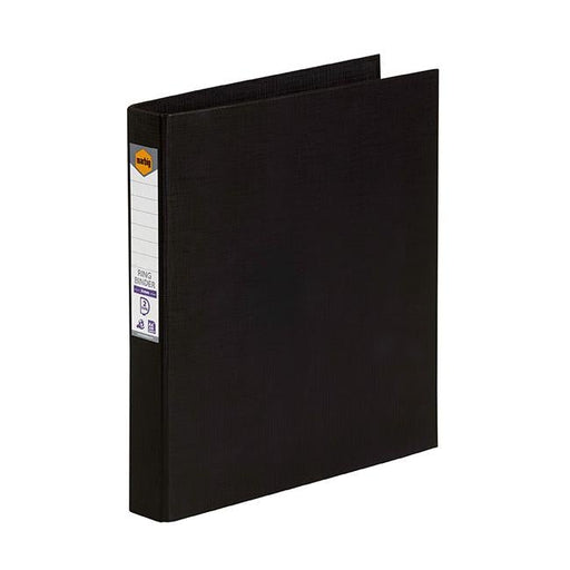 Marbig ring binder a4 25mm 2d pe black-Officecentre
