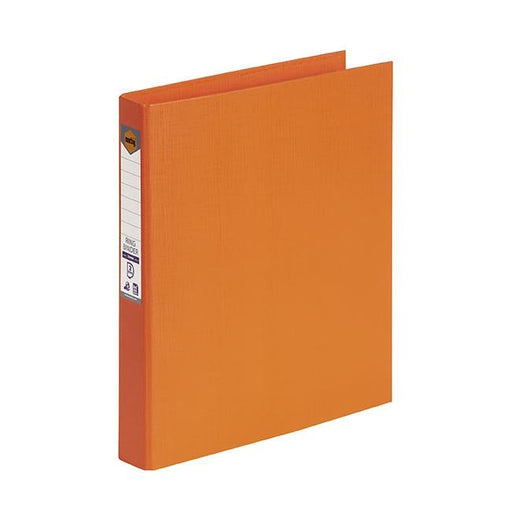 Marbig ring binder a4 25mm 2d pe orange-Officecentre
