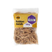 Marbig rubber bands assorted 100gm-Officecentre