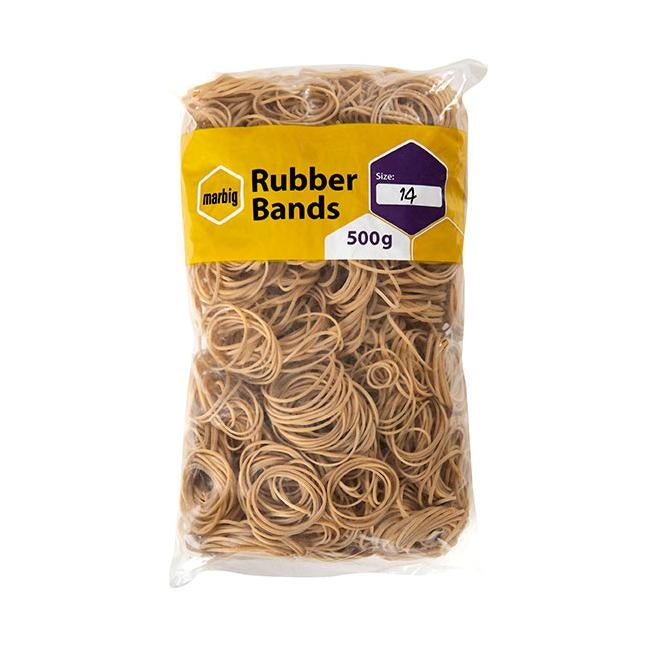 Marbig rubber bands size 14-Officecentre