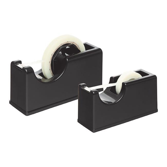 Marbig tape dispenser sml black small black-Officecentre