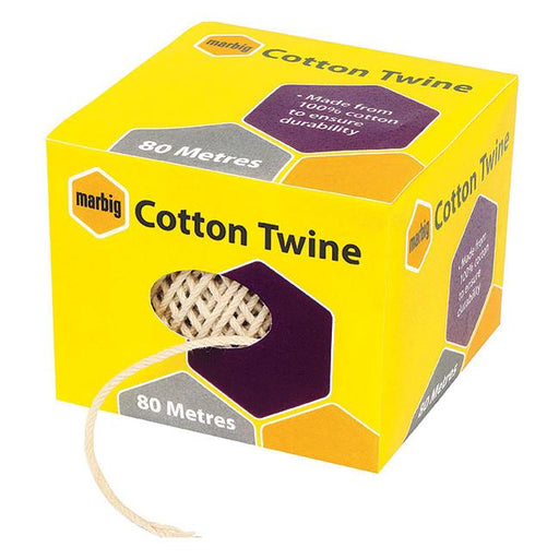 Marbig twine cotton 80m natural-Officecentre