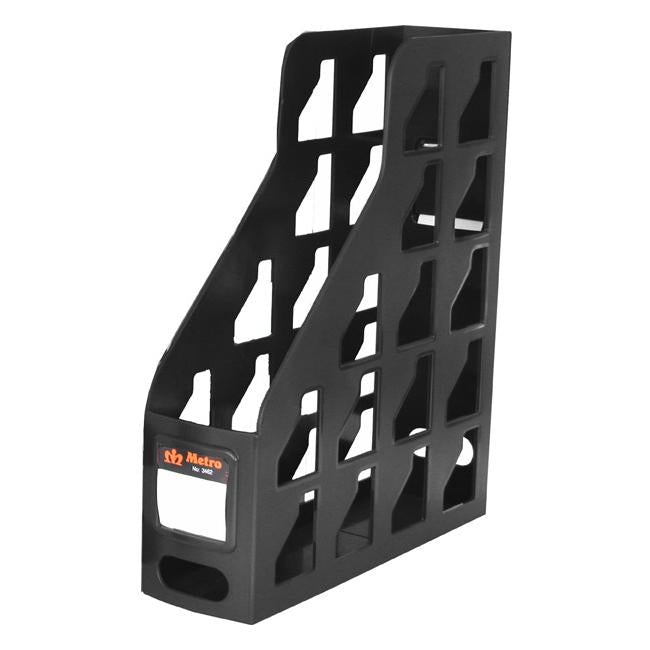 Metro 3462 magazine file black-Officecentre