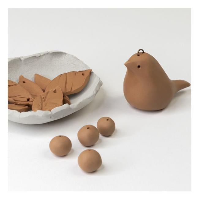 Milan Air Dry Natural Modelling Clay Terracotta 400gm-Officecentre