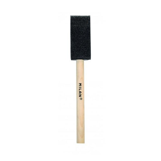 Milan Black Sponge Brush 1321 Series 25mm-Officecentre