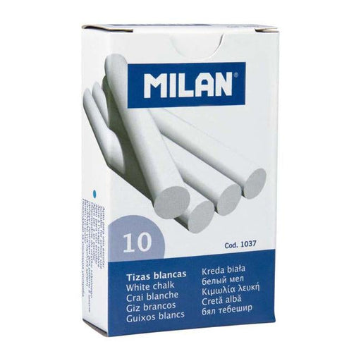 Milan Chalk White Pack 10-Officecentre
