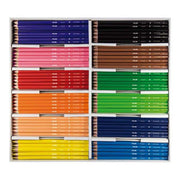 Milan Coloured Pencils Triangular Box 288 Assorted Colours-Officecentre