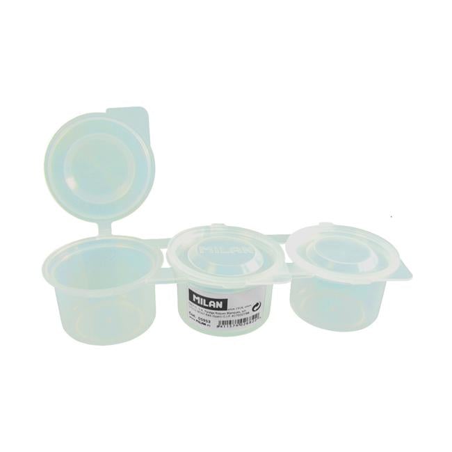 Milan Paint Mixing Pot with Caps Triple Well-Officecentre