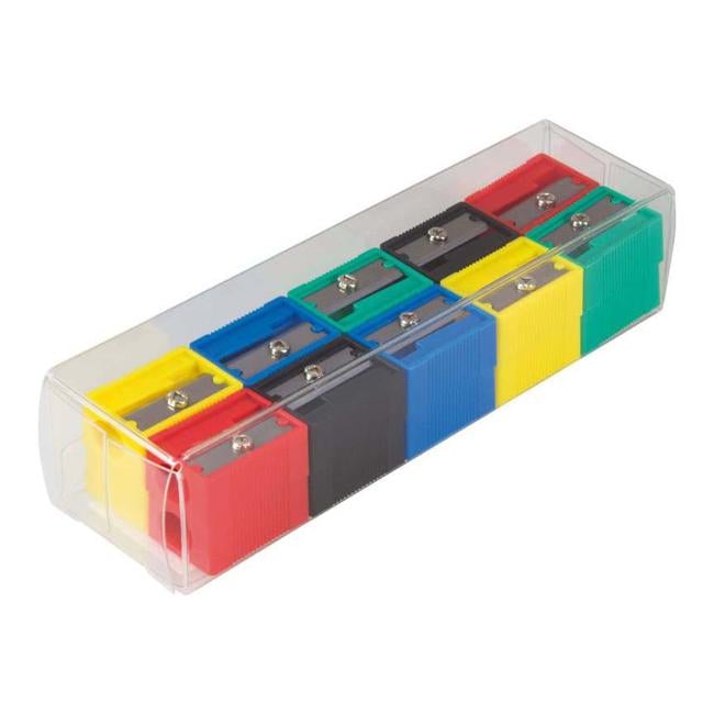 Milan Pencil Sharpener Plastic Single Hole EACH-Officecentre