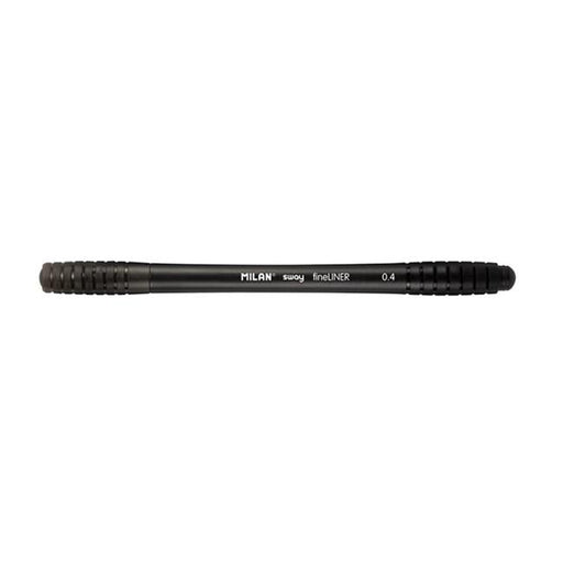 Milan Sway Fine Liner Fibre Tip Marker 0.4mm Tip Black-Officecentre