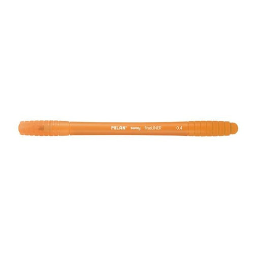 Milan Sway Fine Liner Fibre Tip Marker 0.4mm Tip Orange-Officecentre