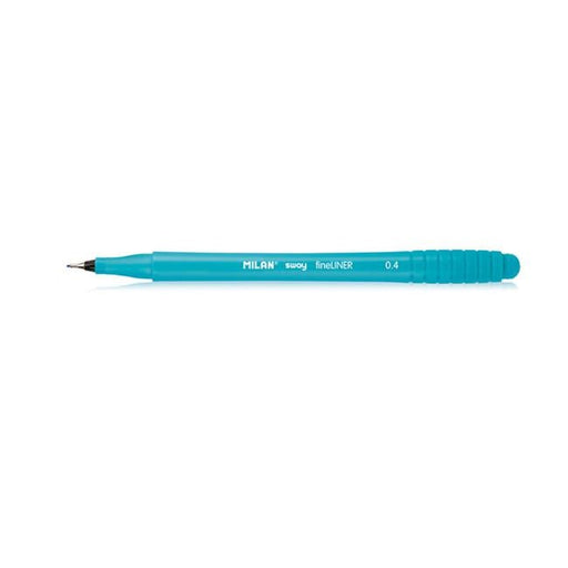 Milan Sway Fine Liner Fibre Tip Marker 0.4mm Tip Turquoise-Officecentre