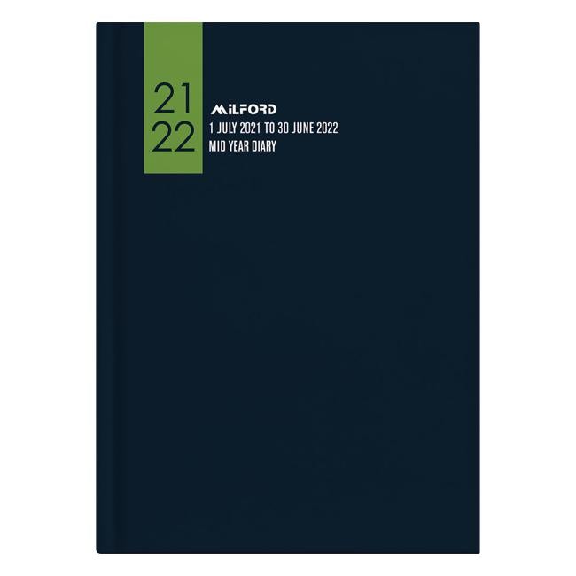 Milford Diary A43A Mid Year 1 July-30 June 2021 2022-Officecentre