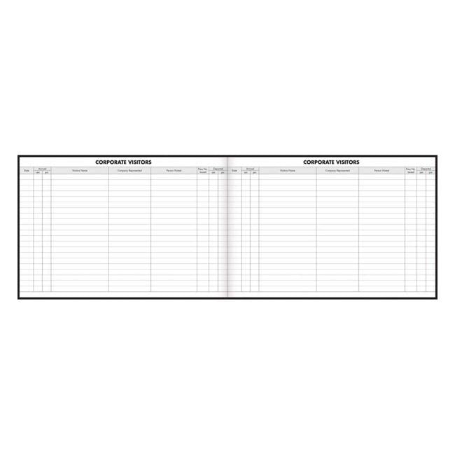 Milford Visitors Book Corporate 205x300mm 192 Page-Officecentre