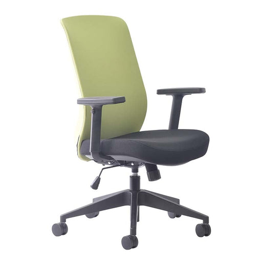 Mondo Gene Fabric Back Chair Green-Officecentre