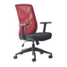 Mondo Gene Mesh Back Chair Red-Officecentre
