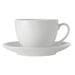 MW White Basics Cup & Saucer 280ML-Officecentre