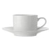 MW White Basics Straight Cup & Saucer 220ML-Officecentre