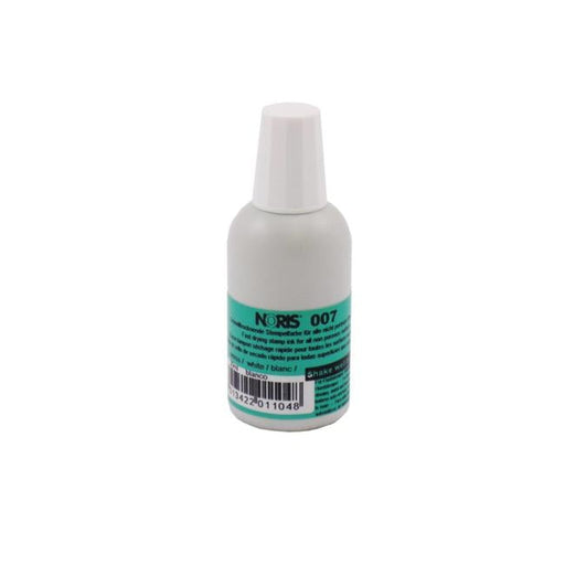 Noris #007 Quick-Dry Ink 30ml White-Officecentre