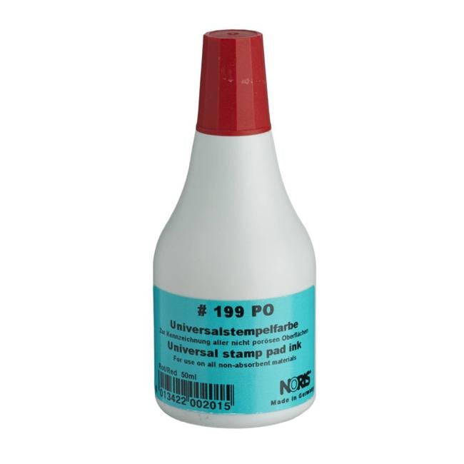 Noris #199 Universal Pad Ink 50ml Red-Officecentre