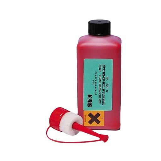 Noris #220 Franking Machine Ink 250ml Red-Officecentre