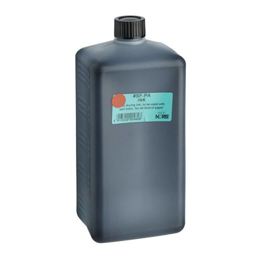 Noris Quick-Dry Ink 1 Litre SFPA Red-Officecentre