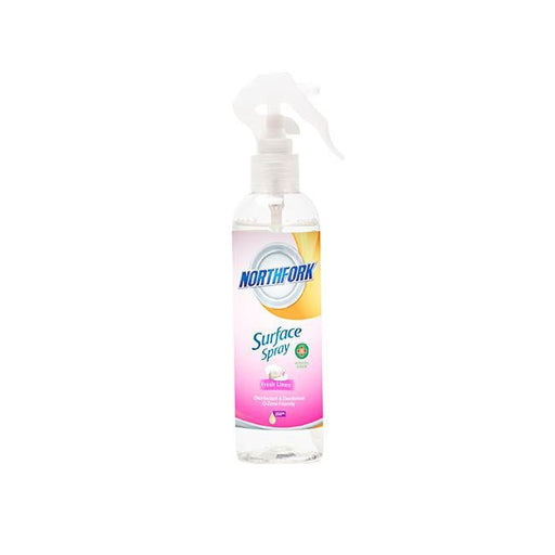 Northfork air freshener disinfectant fresh linen 250ml-Officecentre