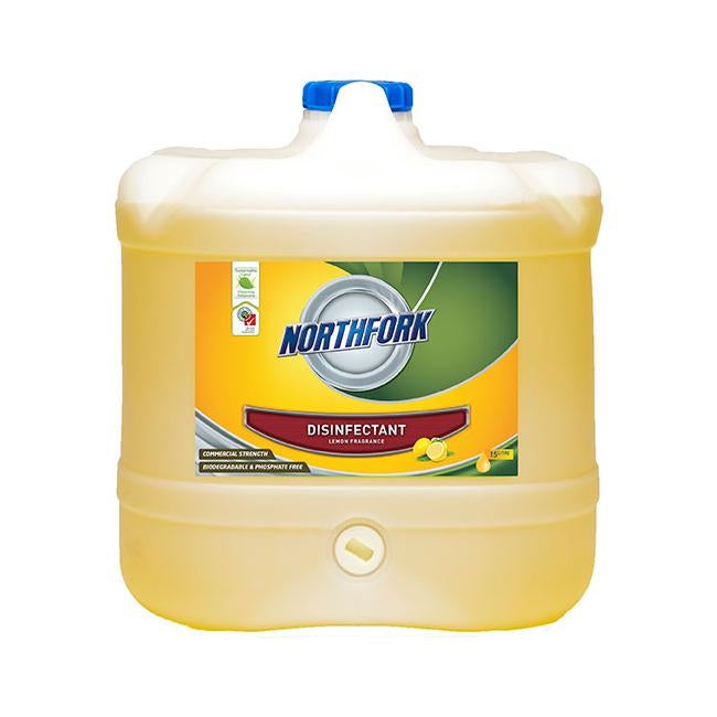 Northfork geca lemon disinfectant 15l-Officecentre