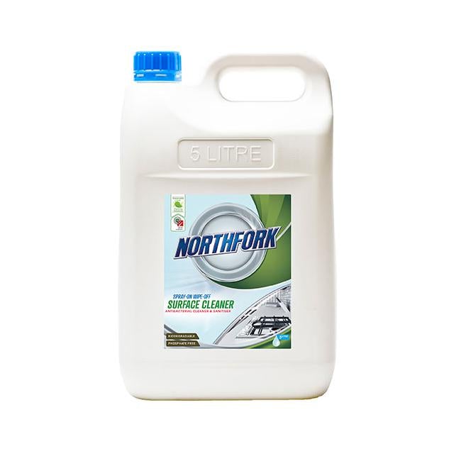Northfork geca spray on wipe off surface cleaner 5l-Officecentre