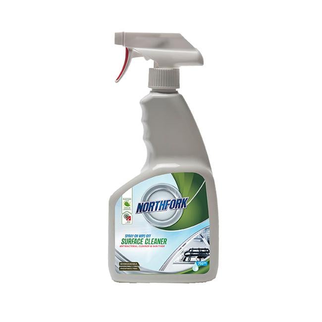 Northfork geca spray on wipe off surface cleaner 750ml-Officecentre