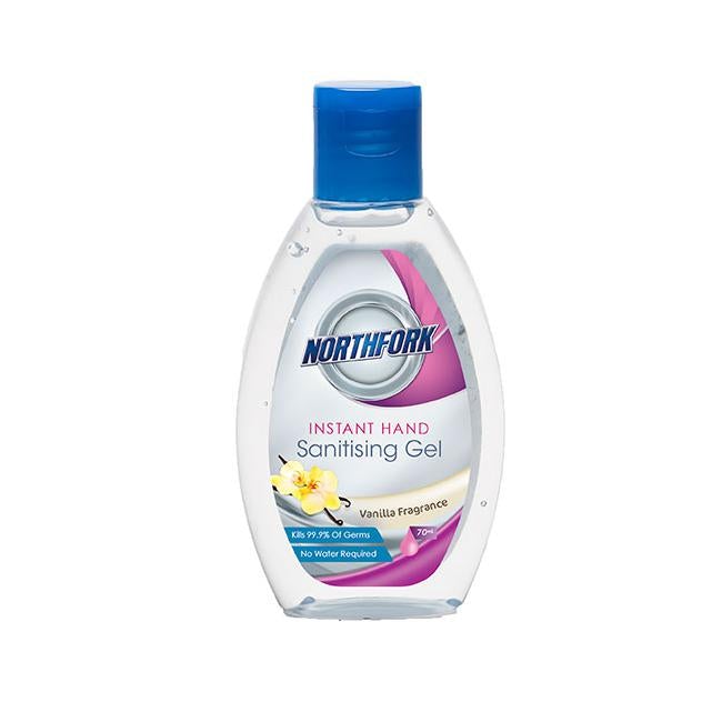 Northfork instant hand sanitising gel 70ml-Officecentre