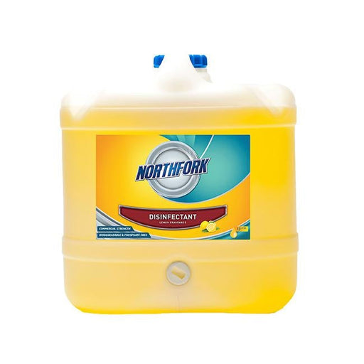 Northfork lemon disinfectant 15l-Officecentre