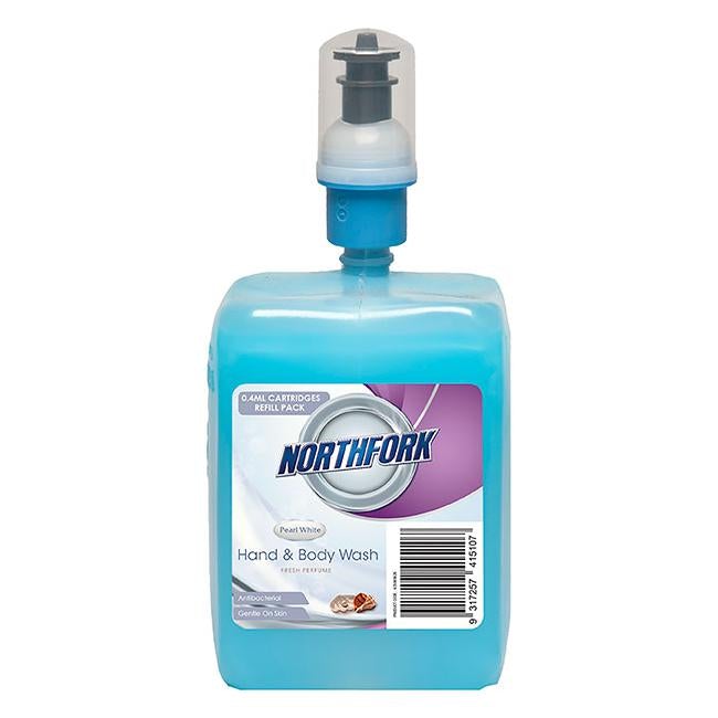 Northfork liquid hand wash pearl blue 0.4ml-Officecentre