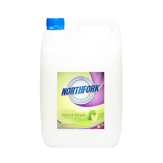 Northfork liquid hand wash with tea tree oil 5l-Officecentre