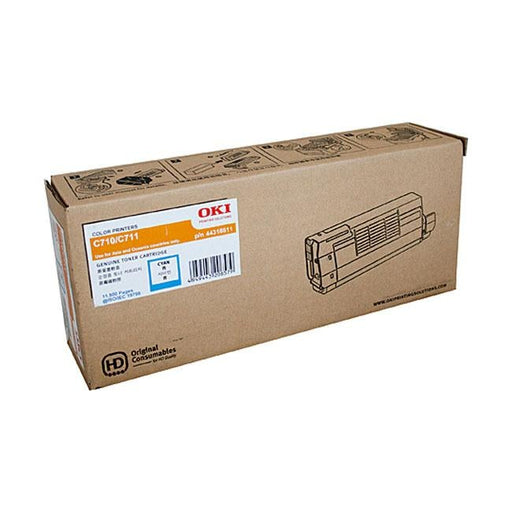 Oki C710N/C711N Cyan Toner - Folders