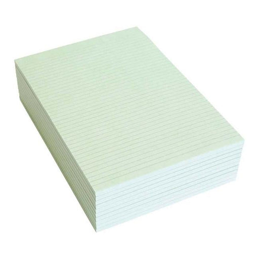 Olympic Topless Pad A4 Green 100 Leaf 80gsm-Officecentre