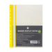 OSC Binder Display Book A4 20 Pocket Yellow-Officecentre