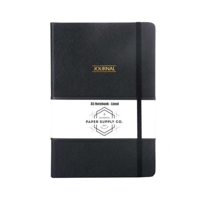 OSC Citta Hardcover Journal A5 Black-Officecentre