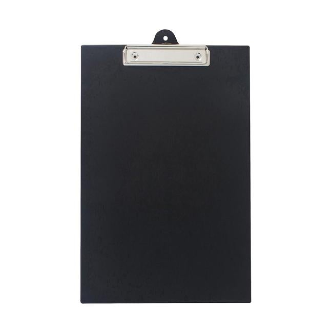 OSC Clipboard PVC Single FC Black-Officecentre