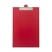 OSC Clipboard PVC Single FC Red-Officecentre