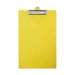OSC Clipboard PVC Single FC Yellow-Officecentre