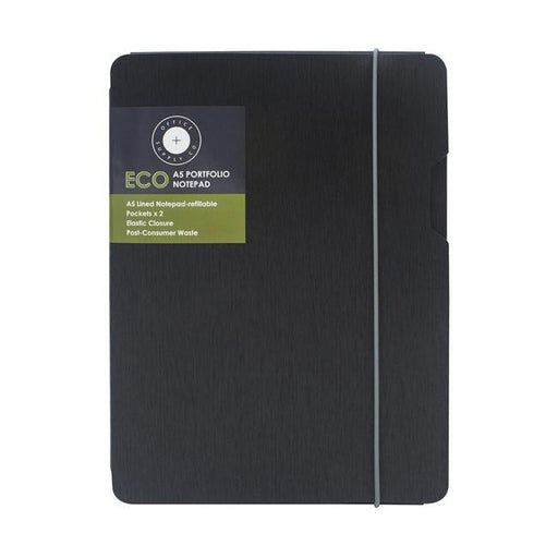 OSC Eco Notebook A5 Black-Officecentre