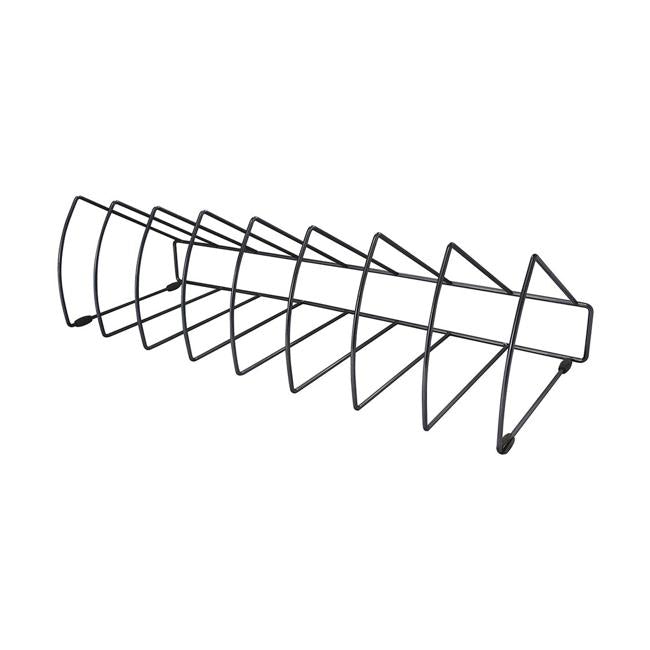 OSC File Rack Triangular 8 Slots Black-Officecentre