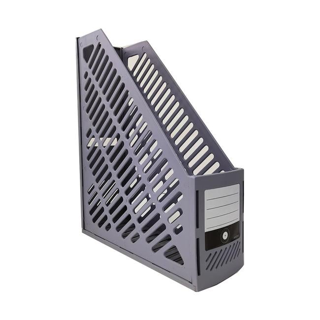 OSC Folding Magazine File Grey-Officecentre